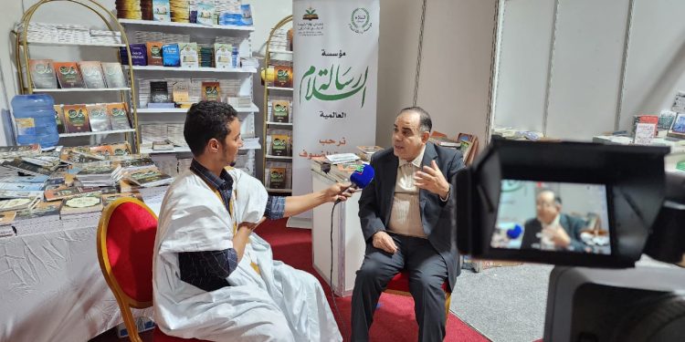 القنوات الفضائية فى موريتانيا تجرى لقاءات مع أعضاء مؤسسة رسالة السلام
