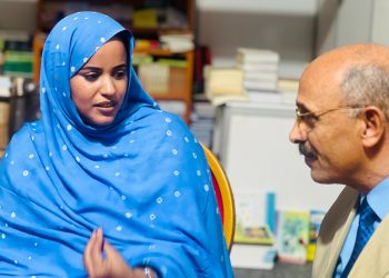 لقاء بين د. عبد الراضي رضوان وعزة مولاي الزين حول “رسالة السلام” ومشروع المفكر على الشرفاء الفكرى 