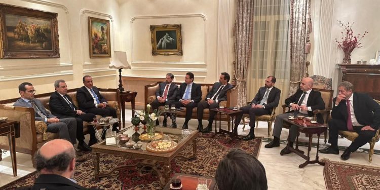 وزير الخارجية يلتقي عدداً من أعضاء مجلس النواب اللبناني في بيروت
