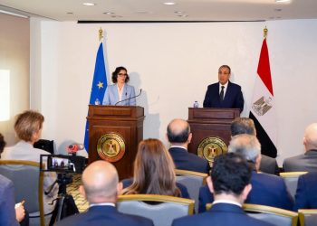 وزير الخارجية يلتقى مع مفوضة الاتحاد الاوروبى لإدارة الأزمات