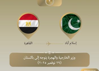 وزير الخارجية يتوجه إلى باكستان