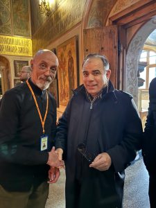 وفد مؤسسة رسالة السلام يناقش أفكار "الشرفاء الحمادي" داخل كاتدرائية القديس باسيليوس بموسكو