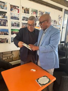 افكار الشرفاء الحمادي فى حلقة نقاشية مع طلاب الماجستير   بالمعهد العالي للإعلام والاتصال بالرباط 