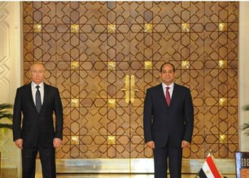 الرئيس السيسي ونظيره الروسي يشهدان بدء وضع هيكل الاحتواء لمفاعل الضبعة عبر الفيديو كونفرانس