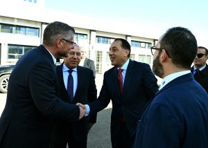 رئيس الوزراء يفتتح مصنع ليوني مصر لـ السيارات الكهربائية بحضور الفريق كامل الوزير 