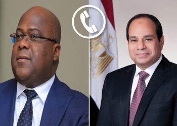 الرئيس السيسي يتلقي اتصالا هاتفيا من رئيس جمهورية الكونغو الديمقراطية