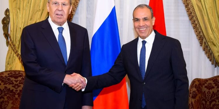 مشاورات سياسية بين وزيرى الخارجية المصرى والروسي بالقاهرة