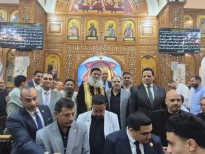 كنيسة مار جرجس بالمطرية تستقبل وفد رسالة السلام.. دعوة للوحدة والتعايش المشترك